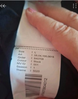 T-shirt tamanho L da Smog