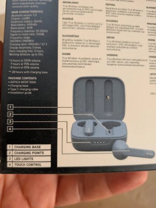 Auriculares con micro NGS Artica Move Rain