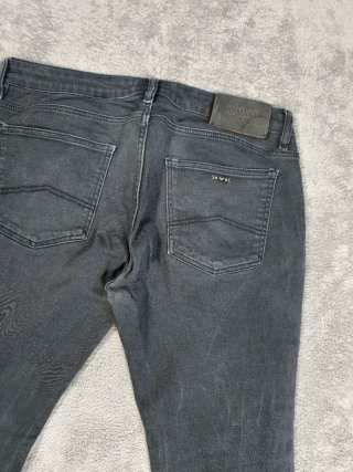 Armani Jeans 3237 Hombre W36 Negro Vintage