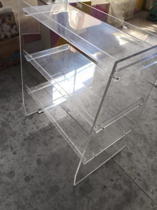 Expositor de metacrilato transparente