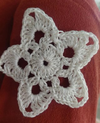 4 Estrellas de algodón 8ctm