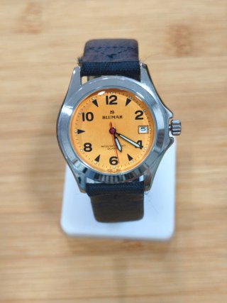 Reloj Blumar Naranja y Negro