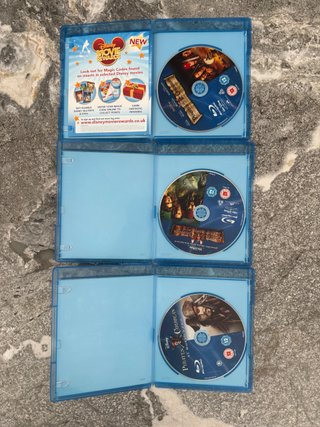 Trilogía Piratas del Caribe Blu-ray
