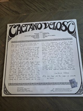 Disco Caetano Veloso Tropicália
