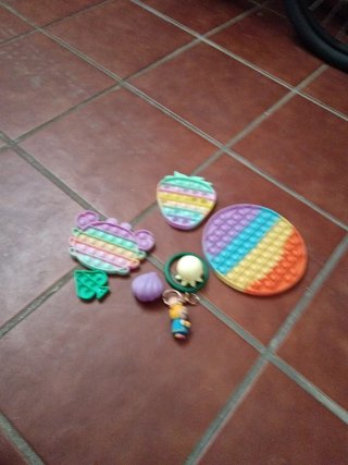 Lote juguetes antiestrés pop it