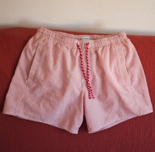 Bañador hombre Coast & Coast rayas rojas Talla L