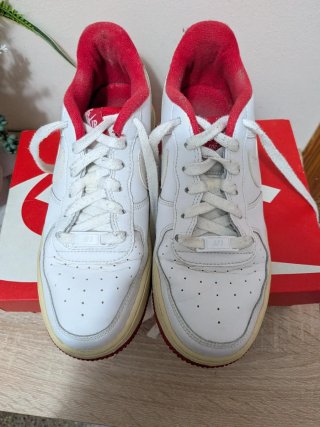 Zapatillas Nike Air Force 1 AF1 Blancas Rojas