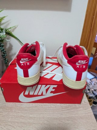 Zapatillas Nike Air Force 1 AF1 Blancas Rojas