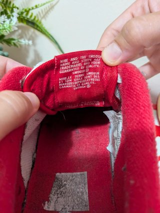 Zapatillas Nike Air Force 1 AF1 Blancas Rojas