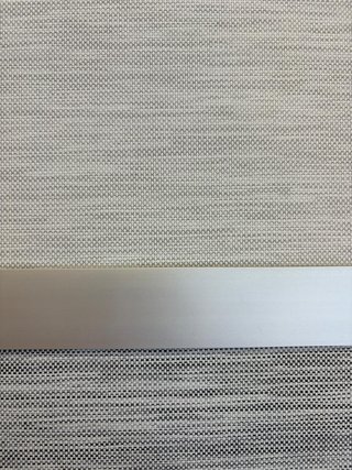 Panel Japonés 3 Lamas Detalle Plata
