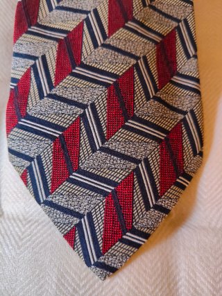 Corbata Ermenegildo Zegna Azul y Roja