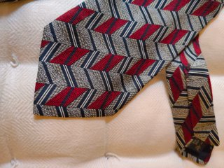 Corbata Ermenegildo Zegna Azul y Roja