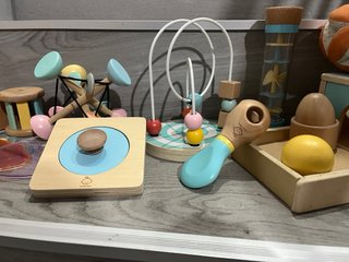 Lote Juguetes Madera y Sensoriales