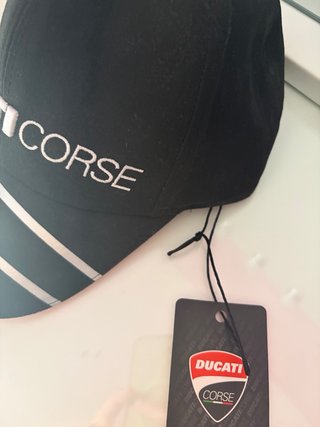 Gorra Ducati Corse Negra