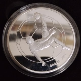 COLECCIÓN DE 5 MONEDAS CONMEMORATIVAS DE FÚTBOL