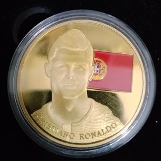 COLECCIÓN DE 5 MONEDAS CONMEMORATIVAS DE FÚTBOL