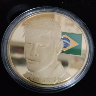 COLECCIÓN DE 5 MONEDAS CONMEMORATIVAS DE FÚTBOL
