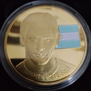 COLECCIÓN DE 5 MONEDAS CONMEMORATIVAS DE FÚTBOL