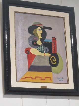 Tre quadri antichi ad olio