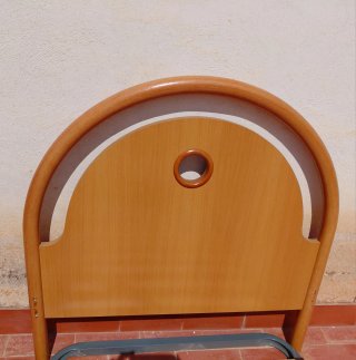 Cama completa, somier 90cm con Cabezal y Pie.