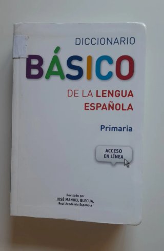 Diccionario básico de la lengua Española primaria
