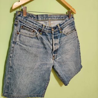 Evisu Jeans Vintage Shorts W34 - Rare Embroidered