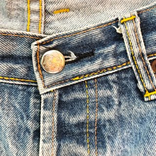 Evisu Jeans Vintage Shorts W34 - Rare Embroidered