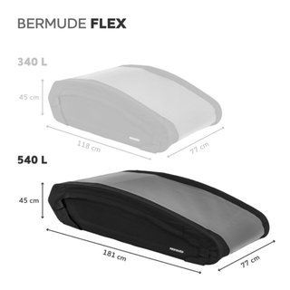 Cofre de techo Norauto Bermude Flex 540