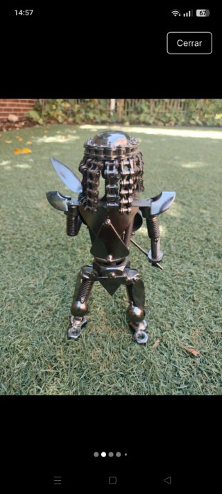 Figura Predator de metal