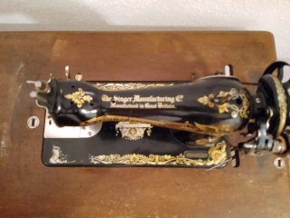 Máquina de coser Singer Sphinx 15k Antigua