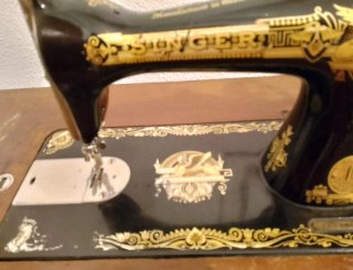 Máquina de coser Singer Sphinx 15k Antigua