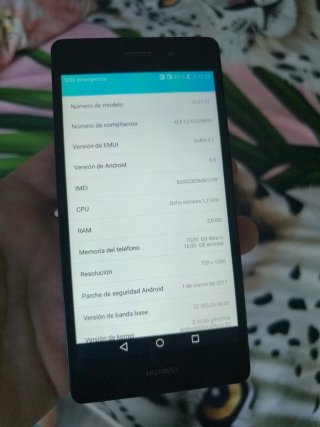 Huawei P8 Lite Negro