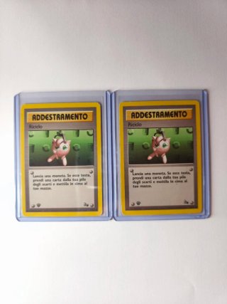 3 carte Pokémon PRIMA edizione