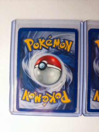 3 carte Pokémon PRIMA edizione