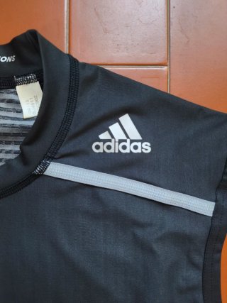 Canotta uomo Adidas Techfit Climachill nera XXL
