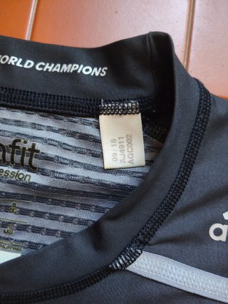 Canotta uomo Adidas Techfit Climachill nera XXL