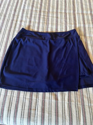 Falda pantalón deportiva azul
