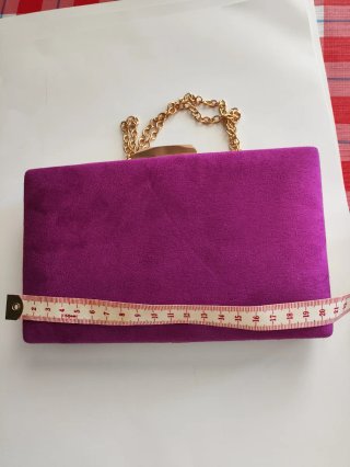 Bolso de fiesta pedrería multicolor