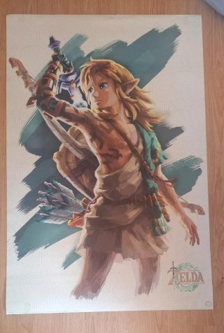 Póster The Legend of Zelda: Tears of the Kingdom