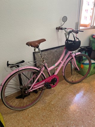 Bicicleta rosa BERG