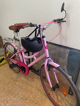 Bicicleta rosa BERG