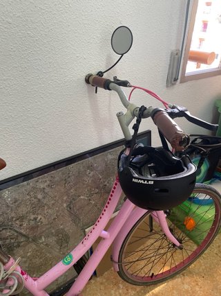 Bicicleta rosa BERG