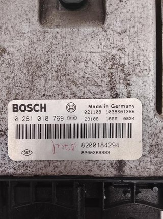 1737 0281010769 centralita renault megane 1.9 dci