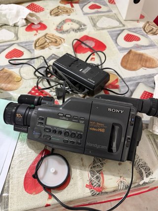 Videocamera Sony Professionale Nera/Grigia