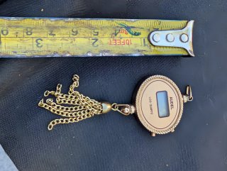 Reloj Audel Quart Colgante Dorado