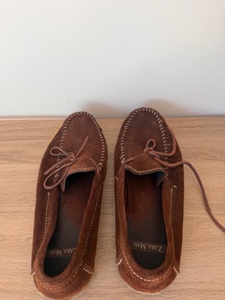 Zapatos Zara Man Marrones