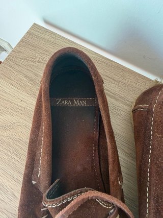 Zapatos Zara Man Marrones