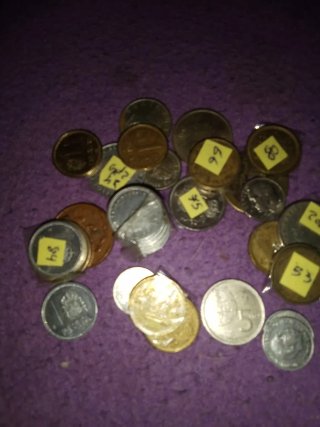 Monedas antiguas y españolas