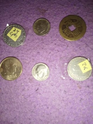 Monedas antiguas y españolas