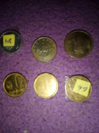 Monedas antiguas y españolas